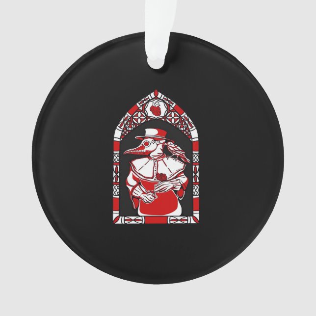 Ornamento Até A Morte Nos Fazer Parte Do Médico Clássico Amo (Frente)