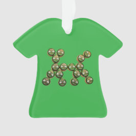 Ornamento ​🐶 Authentic Chang Beer Cap Dog