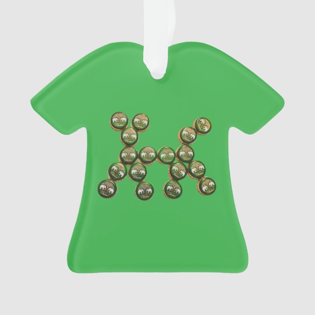 Ornamento ​🐶 Authentic Chang Beer Cap Dog (Frente)