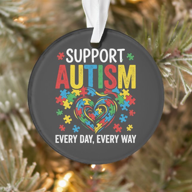 Ornamento Autism awareness (Árvore)