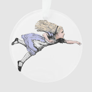 Ornamento Aventura da Alice Voadora no País das Maravilhas T