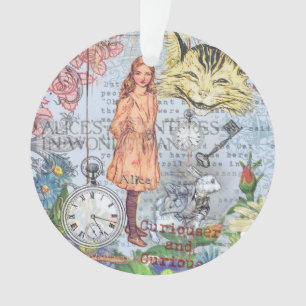 Ornamento Aventuras de Alice no País das Maravilhas Clássico