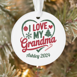 Ornamento Avó Personalizada, Nana, Gigi, GMA, Personalizada