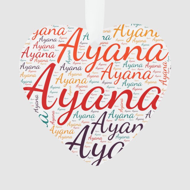 Ornamento Ayana (Frente)