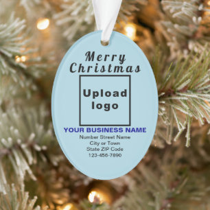 Ornamento Azul Azul-Azul de Natal Comercial Acrírio
