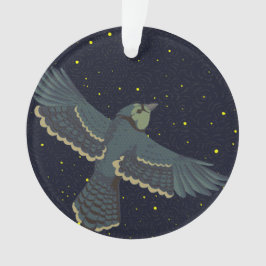 Ornamento Azul Celestial do Gaio