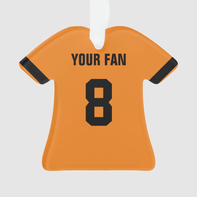 Ornamento Baltimore Baseball Jersey Ornament (Frente)