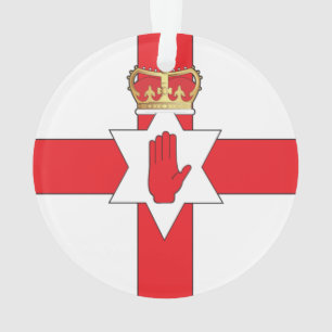 Ornamento Bandeira da Irlanda do Norte