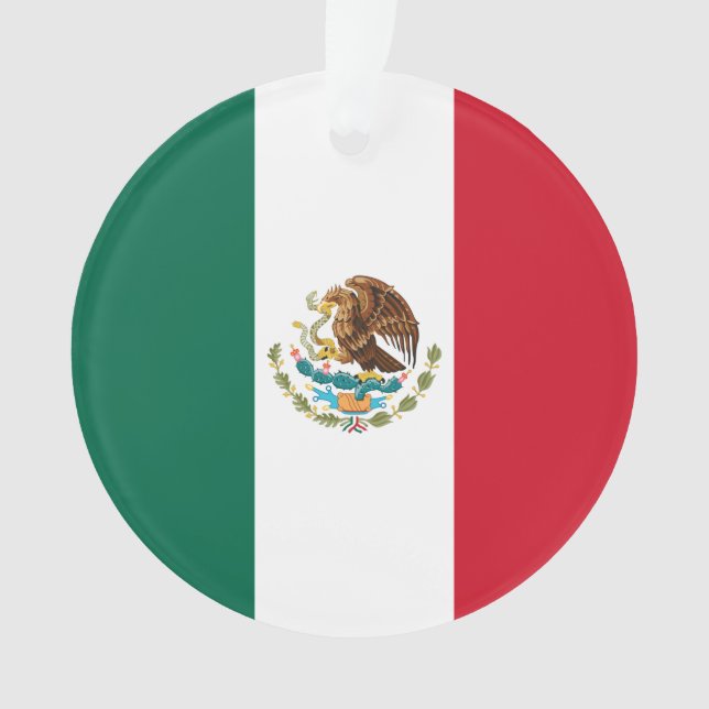 Ornamento Bandeira do México, Bandera da República Mexicana (Frente)