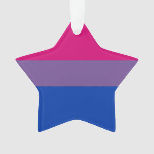 Ornamento Bandeira do Orgulho Bissexual