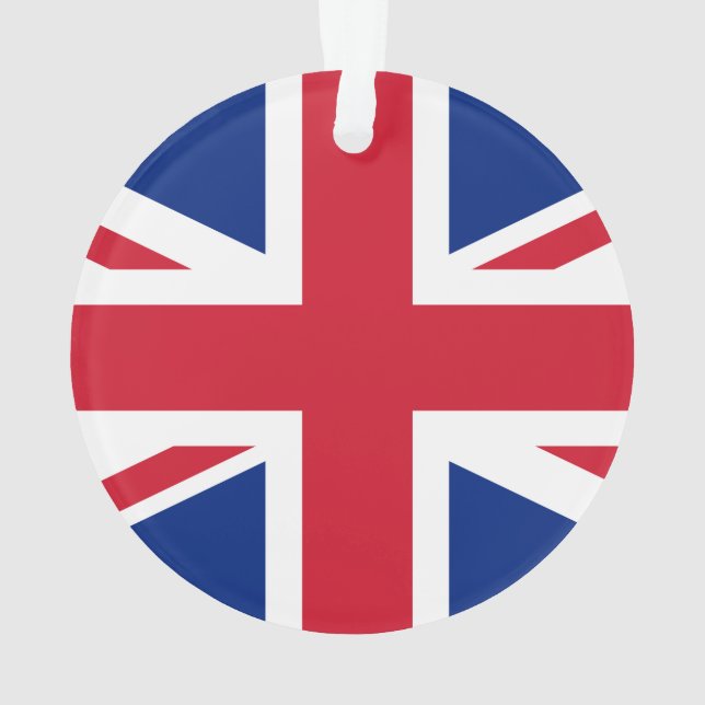 Ornamento Bandeira do Reino Unido (Verso)