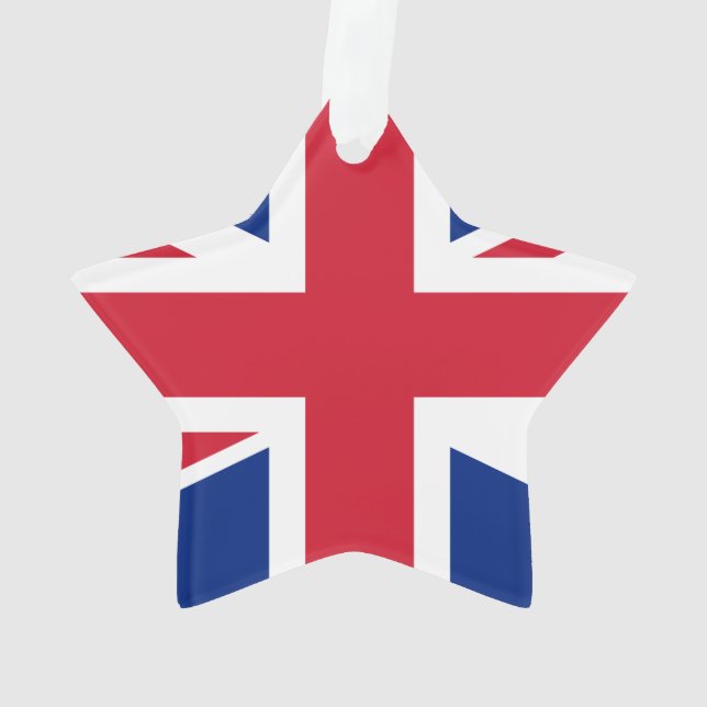 Ornamento Bandeira do Reino Unido (Verso)