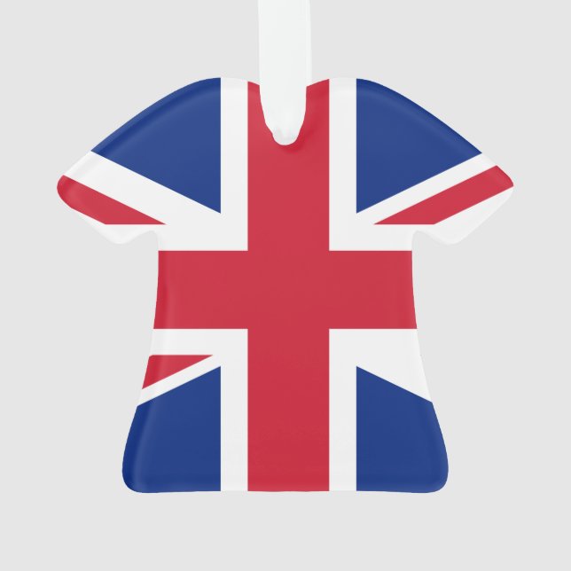 Ornamento Bandeira do Reino Unido (Verso)