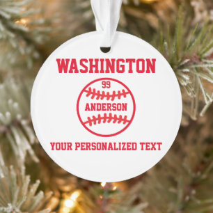 Ornamento Baseball Personalizado
