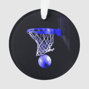 Ornamento Basquete Azul