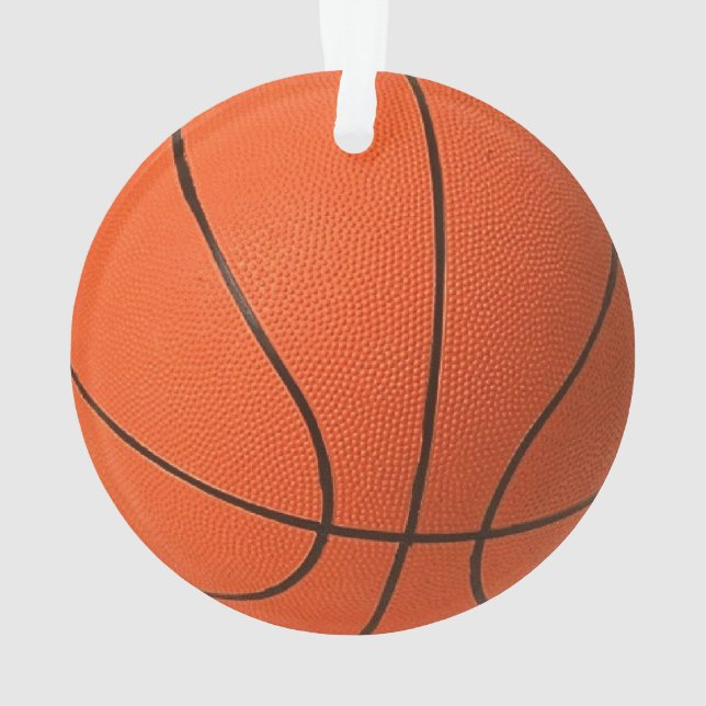 Ornamento Basquetebol realista e legal (Verso)