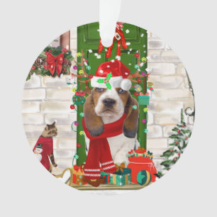 Ornamento Basset Hound Natal