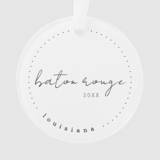 Ornamento Baton Rouge, Louisiana LA Viagem Estados Unidos
