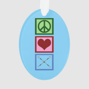 Ornamento Baton Twirling Azul