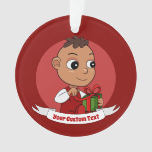 Ornamento BD de Natal Bastante Hispânico