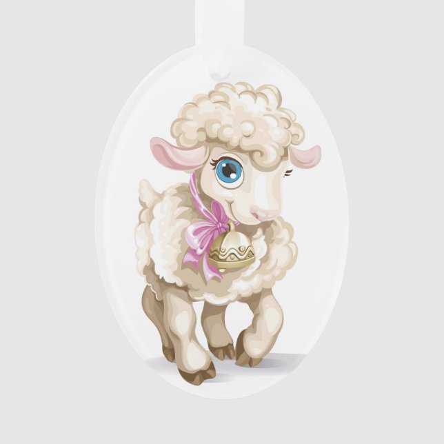 Ornamento Bebê - Primeiro Natal / Compro Bebê / Etiqueta de  (Frente)