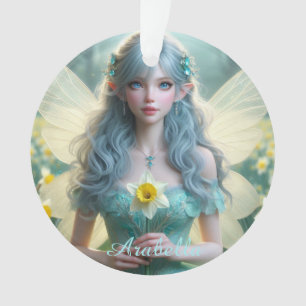 Ornamento Bela Fada de Marcha em Daffodils