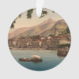 Ornamento Bellagio mim, lago Como, Lombardy, Italia