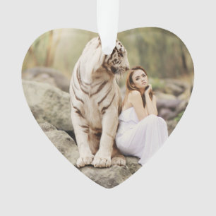 Ornamento Bengala Tiger e Lady