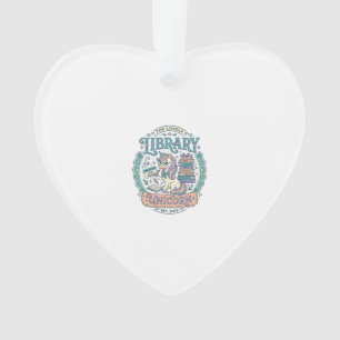 Ornamento Biblioteca de Unicórnio Camiseta Gráfica Caprichos