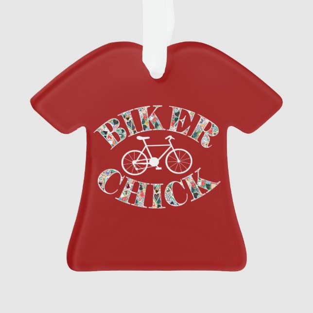 Ornamento Biker Pintinho Bike (Frente)