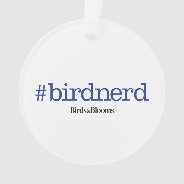 Ornamento #birdnerd (Frente)