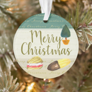 Ornamento Biscoitos Cookies Natal Acrílico Rústico Aconchega