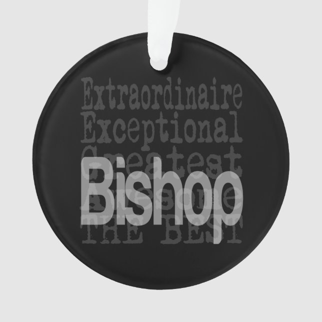 Ornamento Bishop Extraordinaire (Frente)