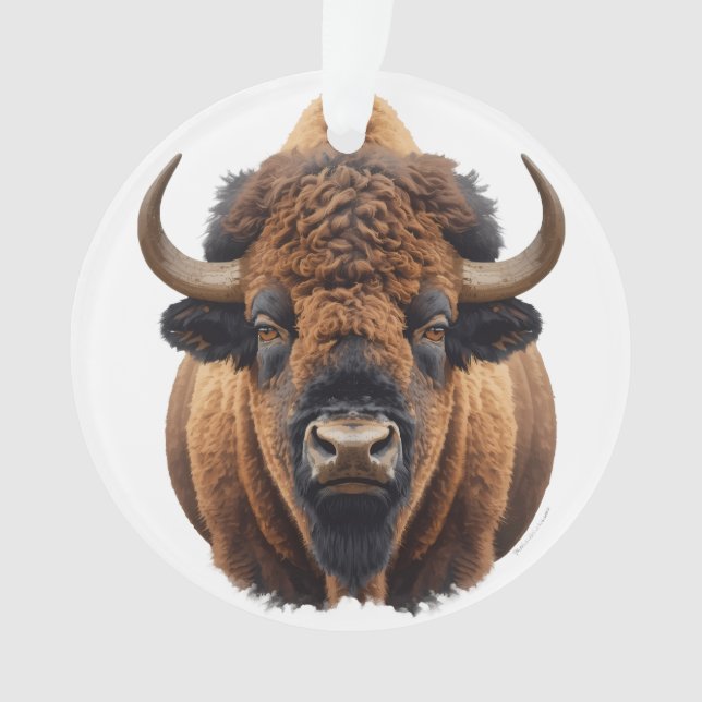 Ornamento Bison / Buffalo (Frente)