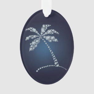 Ornamento Bling Palm Tree