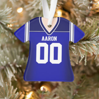 Ornamento Blue/White Football Jersey