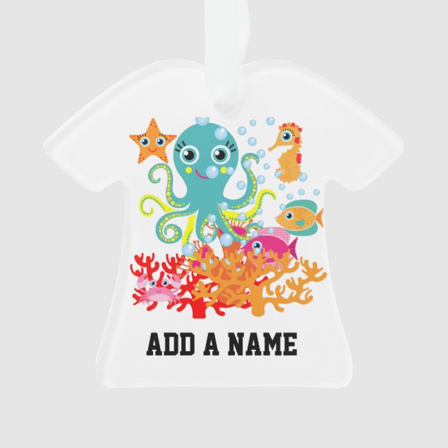 Ornamento Boa vinda ao oceano (Frente)