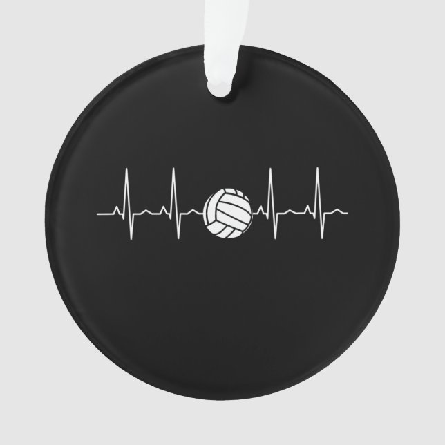 Ornamento Bola de Voleibol (Frente)