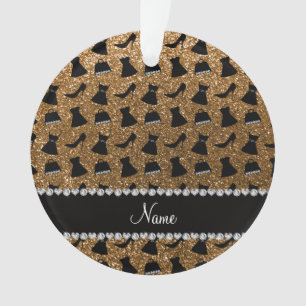 Ornamento Bolsas conhecidas do vestido dos saltos altos do