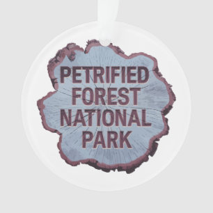 Ornamento Bomba de árvores do Parque Nacional da Floresta Pe