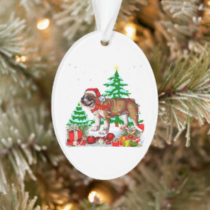 Ornamento Bonito Inglês Bulldog Natal Xmas Pet Lover Gift