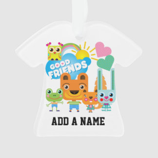 Ornamento Bons amigos dos animais