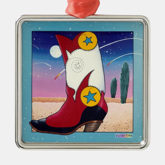 Ornamento - Boot Cowboy, Tudo Vestido (Frente)