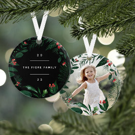 Ornamento Botânica Bonita | Foto personalizada