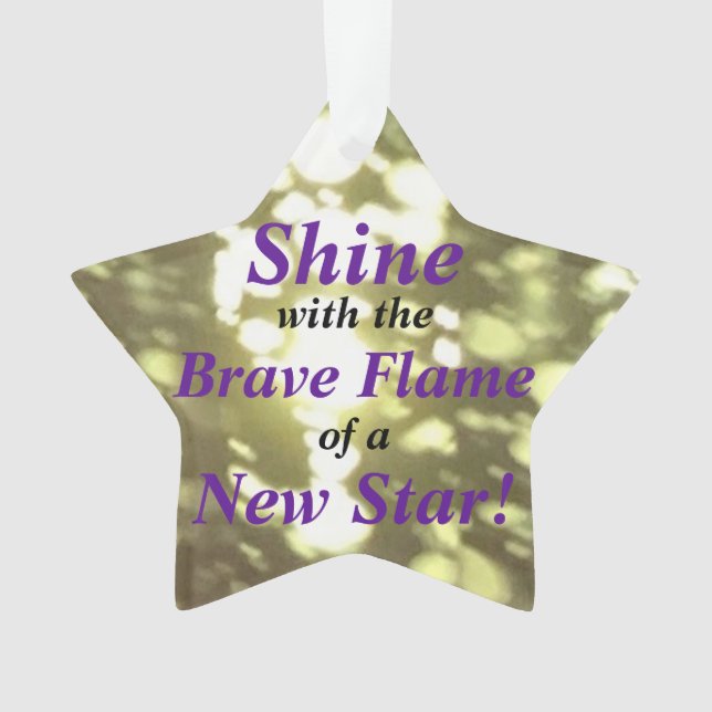Ornamento Brave Star (Frente)