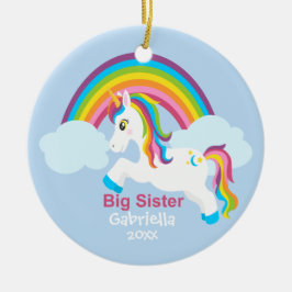 Ornamento brilhante da irmã mais velha do