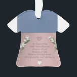 Ornamento Brilhos do Flor<br><div class="desc">Uma bela inspiração romântica para lembrar sua querida do amor que você sente! Este adorável ornamento pode trazer um sentimento especial a uma pessoa especial!</div>