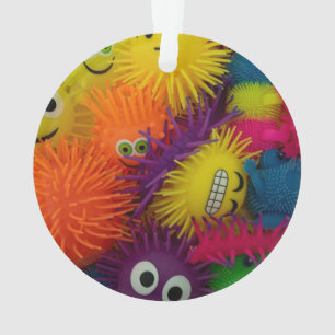 Ornamento Brinquedo Antiestresse Bola Macia