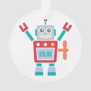 Ornamento Brinquedo bonito do robô do vintage para a sala