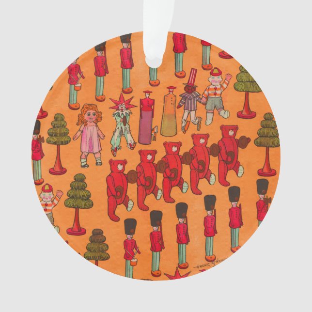 Ornamento Brinquedos de Natal Brincadeiras (Frente)